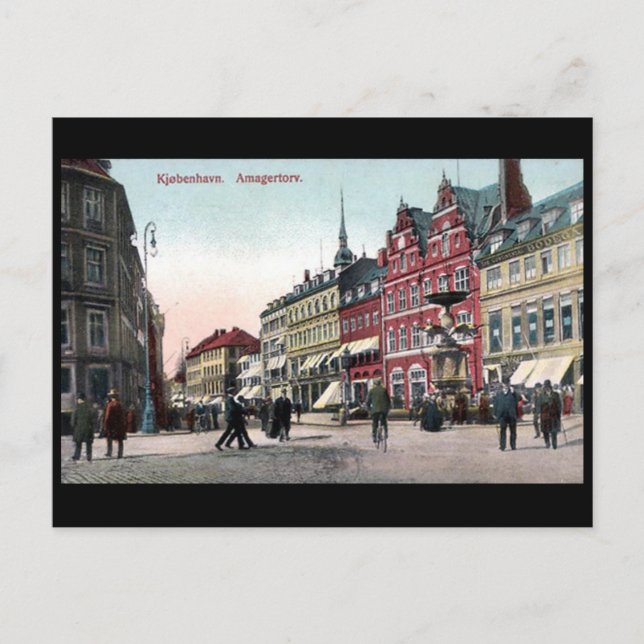Old Postcard - Kopenhagen, Dänemark Postkarte (Vorderseite)
