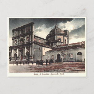 Old Postcard - L'Aquila, Abruzzo, Italien Postkarte