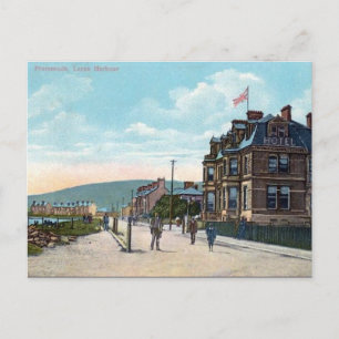 Old Postcard - Larne Harbour, Grafschaft Antrim Postkarte