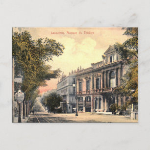 Old Postcard - Lausanne, Schweiz Postkarte