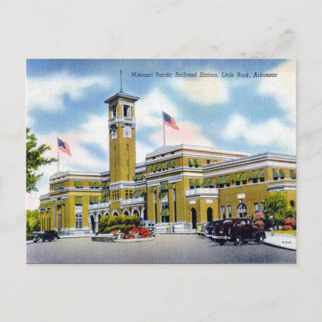 Old Postcard - Little Rock, Arkansas, USA Postkarte (Vorderseite)