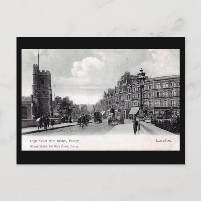 Old Postcard - London, Putney Postkarte (Vorderseite)