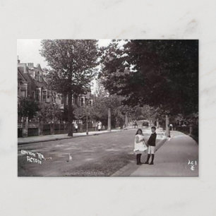 Old Postcard - Lynton Rd, Acton, London Postkarte