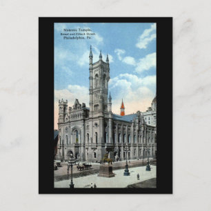 Old Postcard - Masonic Tempel, Philadelphia PA Postkarte