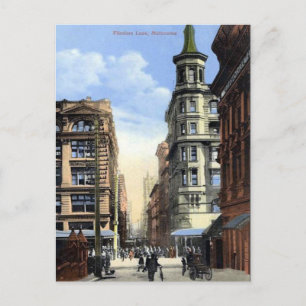 Old Postcard - Melbourne, Australien Postkarte