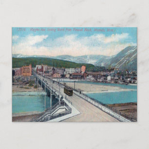 Old Postcard - Missoula, Montana, USA Postkarte