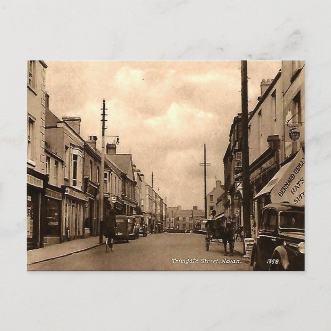Old Postcard - Navan, Co Meath, Irland Postkarte (Vorderseite)