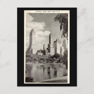 Old Postcard - New York City, Central Park Postkarte