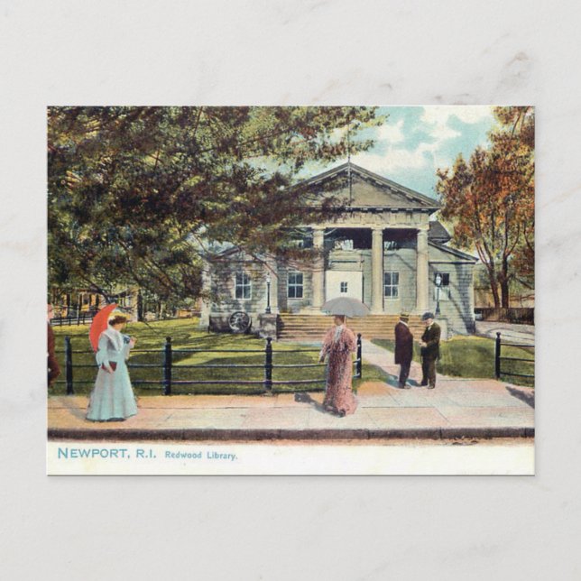 Old Postcard - Newport, Rhode Island, USA Postkarte (Vorderseite)