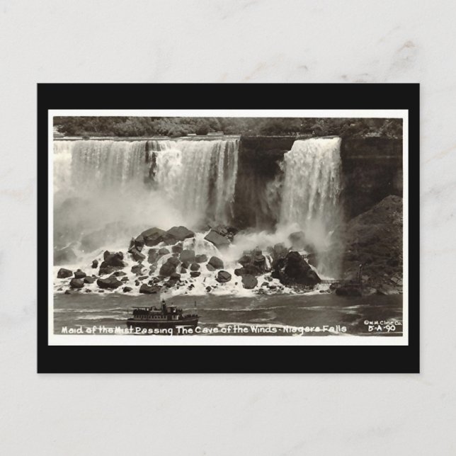 Old Postcard - Niagara Falls Postkarte (Vorderseite)