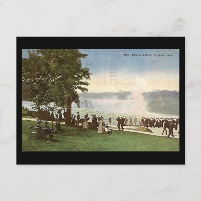 Old Postcard - Niagara Falls, Prospect Point Postkarte (Vorderseite)