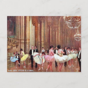 Old Postcard - Paris Opera Postkarte