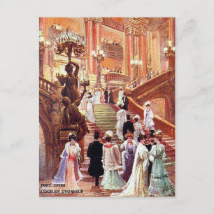 Old Postcard - Paris Opera Postkarte
