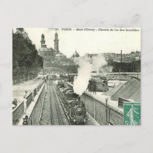 Old Postcard - Paris, Quai d'Orsay Postkarte