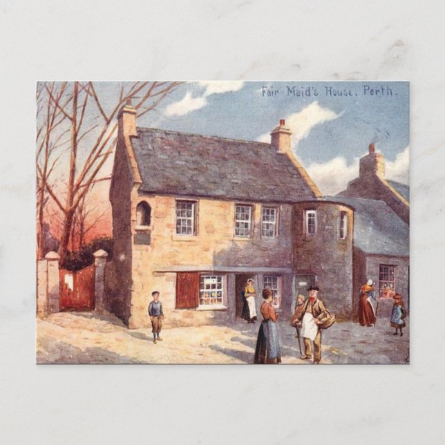 Old Postcard - Perth, Schottland Postkarte (Vorderseite)