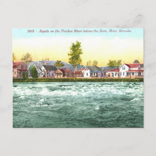 Old Postcard - Reno, Nevada, USA Postkarte (Vorderseite)