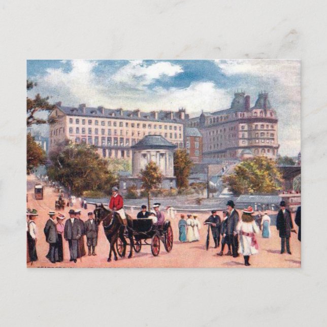 Old Postcard - Scarborough, Yorkshire Postkarte (Vorderseite)