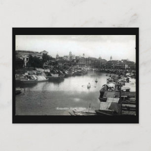 Old Postcard - Singapur Postkarte
