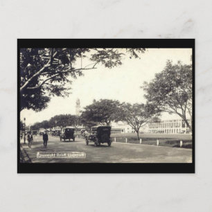 Old Postcard - Singapur Postkarte