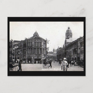 Old Postcard - Singapur Postkarte