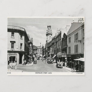 Old Postcard - Southgate Street, Bath, Spmerset Postkarte