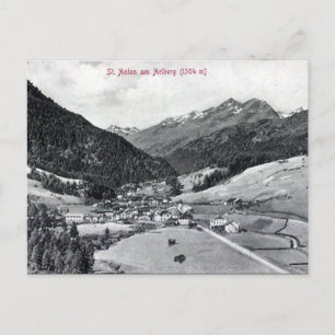 Old Postcard - St Anton am Arlberg, Österreich Postkarte