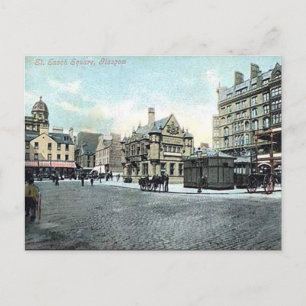 Old Postcard - St Enoch Square, Glasgow Postkarte