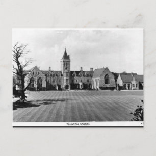 Old Postcard - Taunton School, Somerset Postkarte