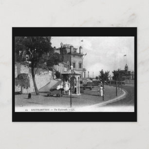 Old Postcard - The Esplanade, Southampton Postkarte