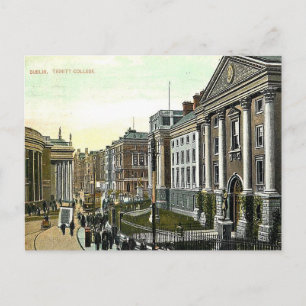 Old Postcard - Trinity Uni, Dublin Postkarte