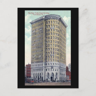 Old Postcard - Turks Head Gebäude, Providence RI Postkarte