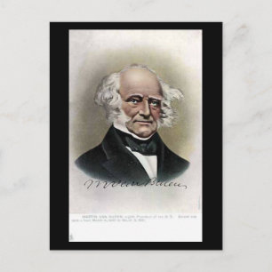 Old Postcard - US-Präsident Martin Van Buren Postkarte