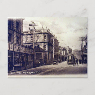 Old Postcard - Wellington, Neuseeland Postkarte