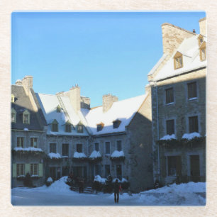 Old Quebec City, Quebec, Kanada Glasuntersetzer