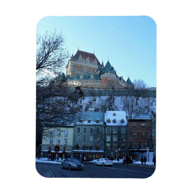 Old Quebec City, Quebec, Kanada Magnet (Vertikal)