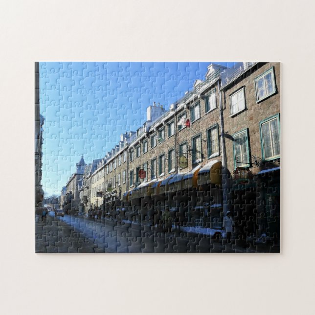 Old Quebec City, Quebec, Kanada Puzzle (Horizontal)