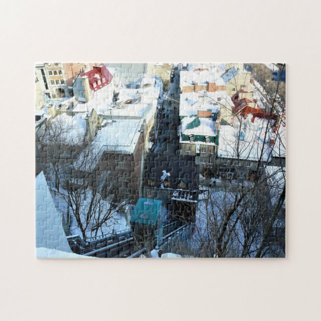 Old Quebec City, Quebec, Kanada Puzzle (Horizontal)