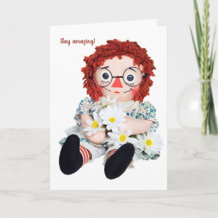 Old Rag Doll Friends Card Karte