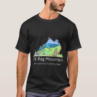 Old Rag Mountain Shenandoah Nationalpark Va T-Shi T-Shirt