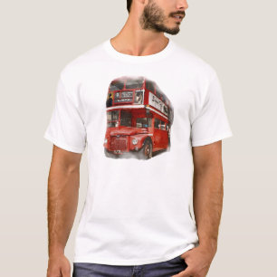 Old Red London Bus T-Shirt