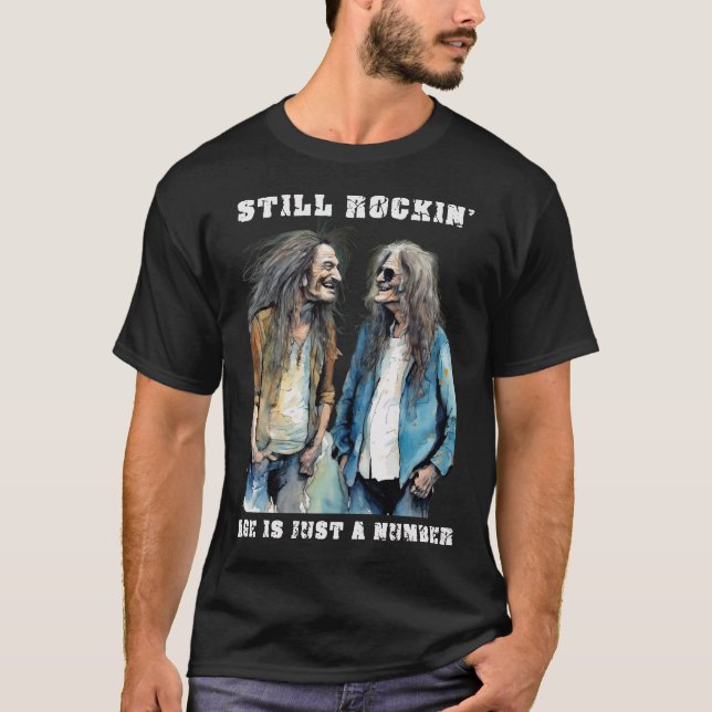 Old Rocker T - Shirt (Vorderseite)