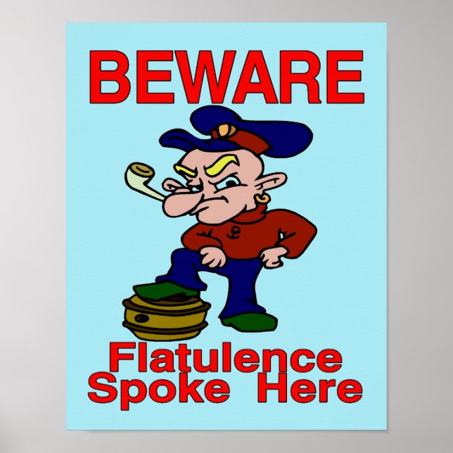 Old Sailor Comical Poster (Vorne)