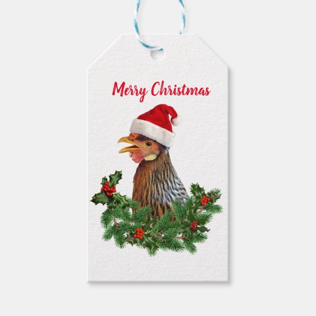 Old Saint Chick Geschenkanhänger (Vorderseite)