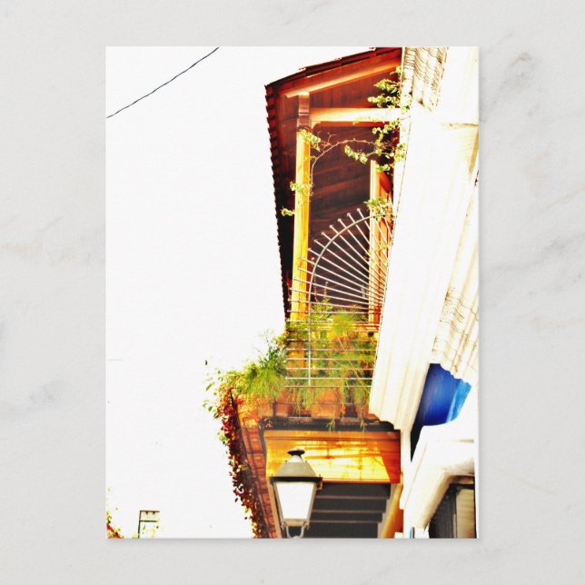 Old San Juan Post Card Postkarte (Vorderseite)