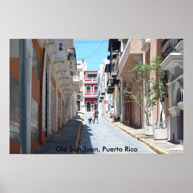 Old San Juan Poster (Vorne)