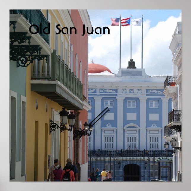 Old San Juan Poster (Vorne)