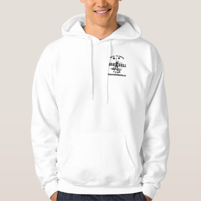 Old School Barbell Club - Circus Strongman Hoodie (Vorderseite)