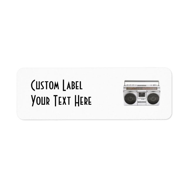 Old School Boombox Radio (Vorne)