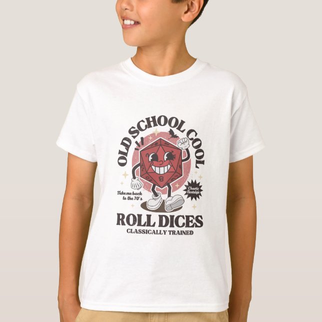 Old School d20 T-Shirt (Vorderseite)