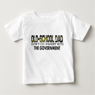 old school Dad Baby T-shirt